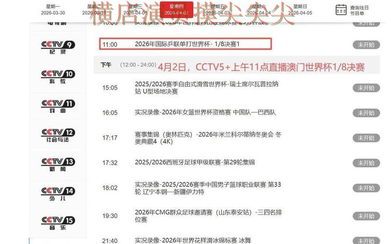 世界杯竞猜网站盘点：聚焦直播入口与赛事直播体验 - 世界杯赛事中心